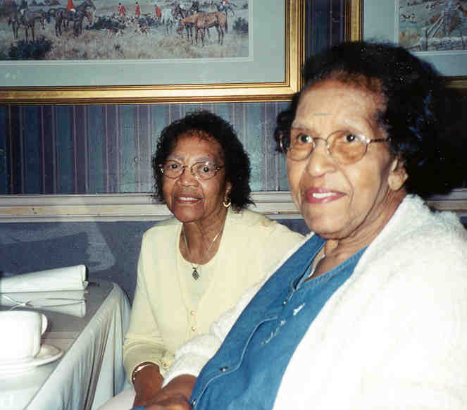 Charlie Mae & Mrs. Goff Sr.