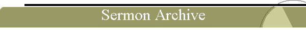 Sermon Archive