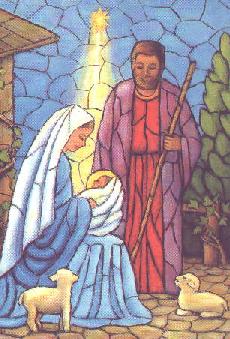 Mary, Joseph, & Jesus