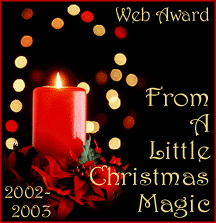 Christmas Website Award 2002-2003!!!