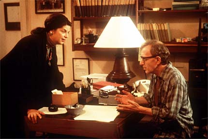 Woody Allen and Kirstie Alley from 'Deconstructing Harry'