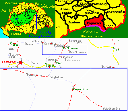Fogaras County of Historical Hungary
