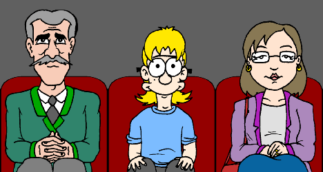 The 3 main characters