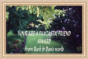 A great friend & A beautiful site!