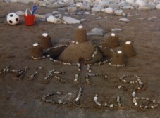sandcastles