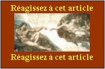Zone de Texte: Ragissez  cet article
 
Ragissez  cet article
