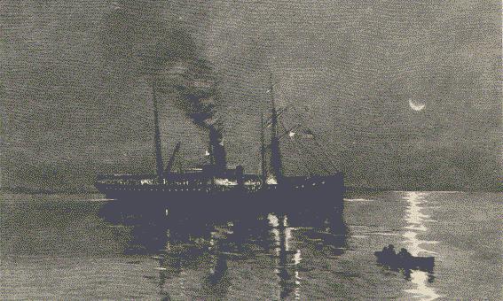 355 Transshipping Cargo at Keppel Bay.