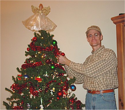 Daddy Decorating