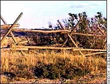 Graphic of the murder site