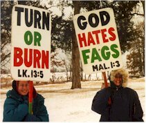 Anti-gay funeral protesters