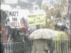 Anti-gay funeral protesters