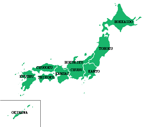 Binkey's Japan-Facts-Map