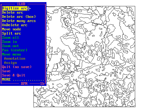 GIS Entry Screen