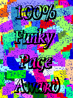 100% Funky Page Award