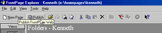 Click on the Publish button