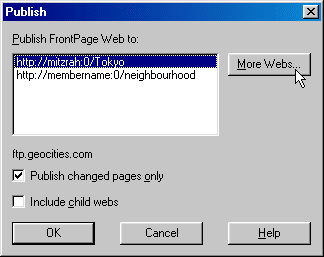 Choosing which address to FTP to