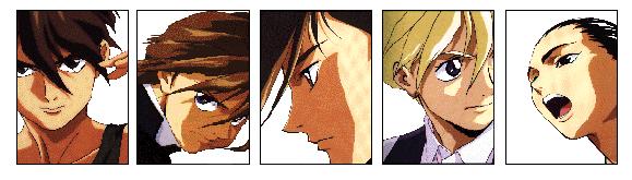 Heero,Duo,Wu-fei,Trowa