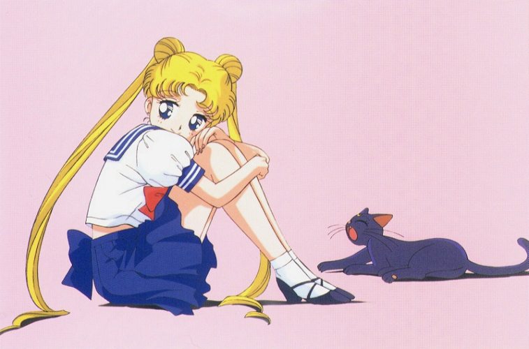 Sailor Moon & Luna