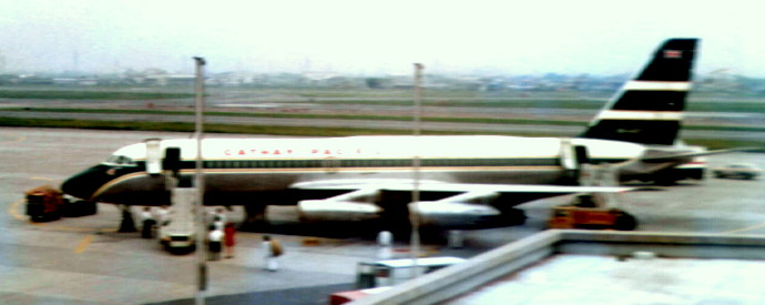 cathey pacific convair 880
