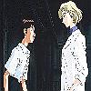 Shinji with Ritsuko