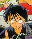 Miroku, the monk with a tragic problem.