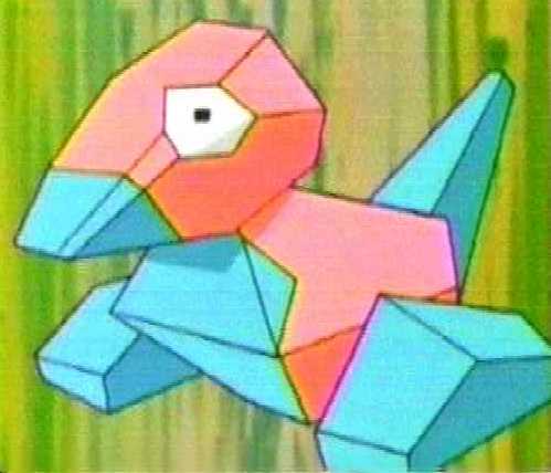 An inquisitive Porygon