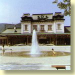 Mojiko's retro-styled station