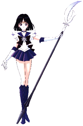 Sailor Saturn y su lanza