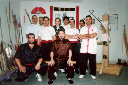 Curso del mu�eco de madera. Octubre 1997
