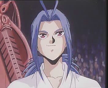 Now, really, could any other YYH character pull off the 'smug and spoiled' look so well?