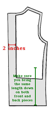 Left Front Pattern