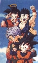 Los Saiyajines reunidos