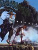 Chichiri and Tasuki with cool scenery JPEG 31KB