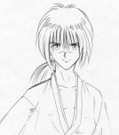 Kenshin smiling