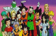 Muy buena imagen del grupo de los buenos de DBZ