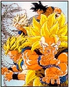 Todas las etapas de Gok en DBZ