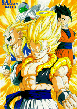 Gogeta, Gotenks, Gohan y Piccoro