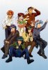 Miaka and her Seishis. Very cool pic JPEG 69KB