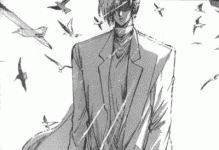 Kakyou the loner who always watches the sea (23KB)