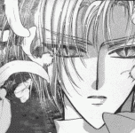 Kakyou using the Dream Seer's power (41KB)