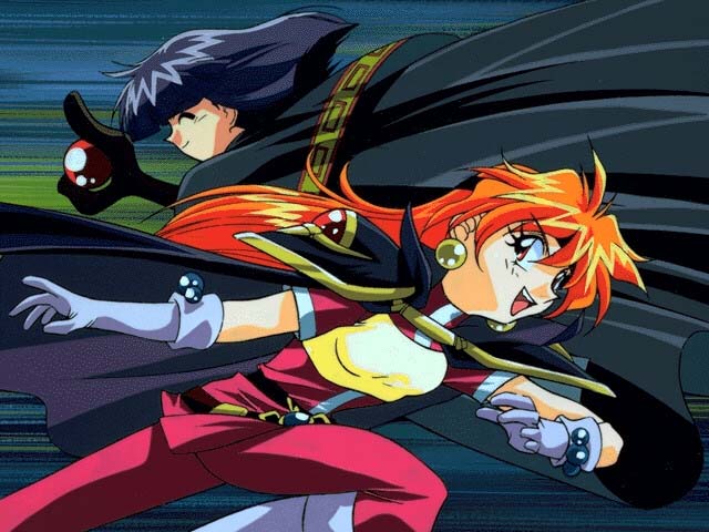 Lina and Xelloss