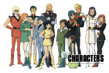Zeta Gundam Characters