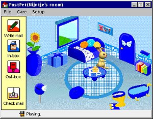 collect blue room