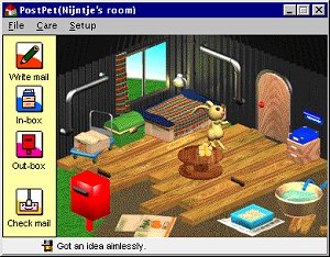 original postpet room