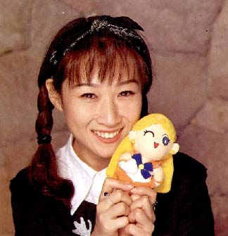 Rica con una mueca de Sailor Venus