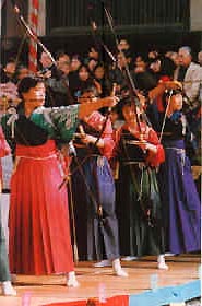 In Sanjusangendo Temple