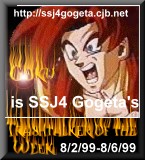 This week's Trashtalker of the Week Award goes to Goku!