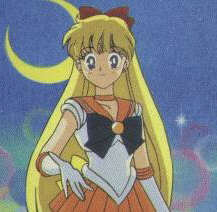 Sailor Venus saluda a las otras inner en el episodio 34