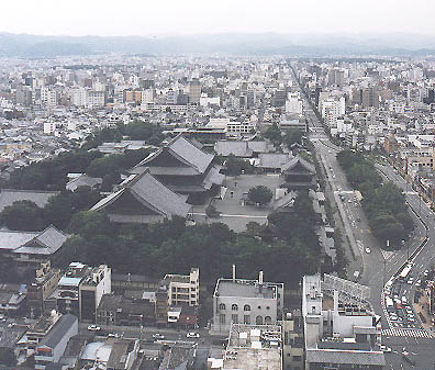 View from Kyoto Tower