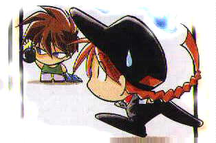 Heero and Duo from Gundam W